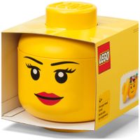 LEGO<sup>&reg;</sup> Storage Products: 40310805 Small Head Yellow - Girl NEW